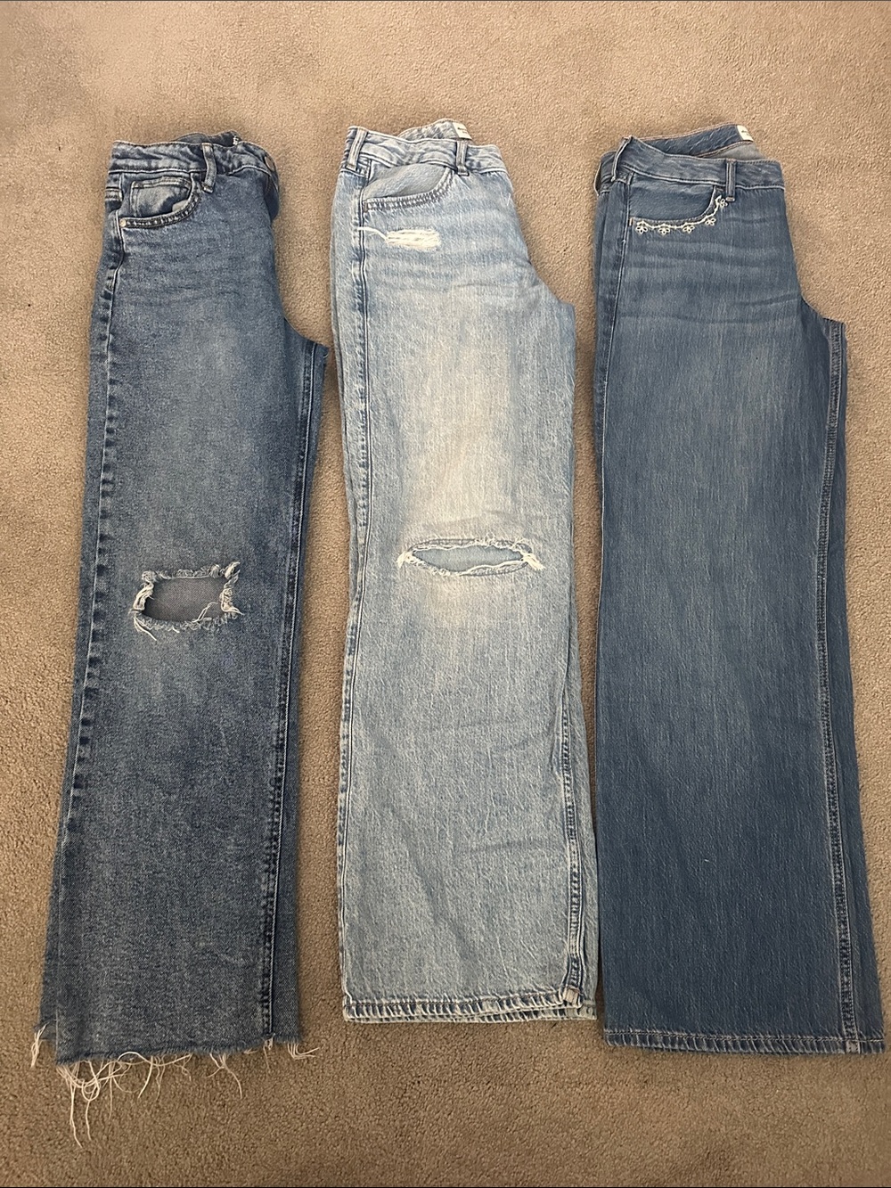 Girls Baggy Jeans